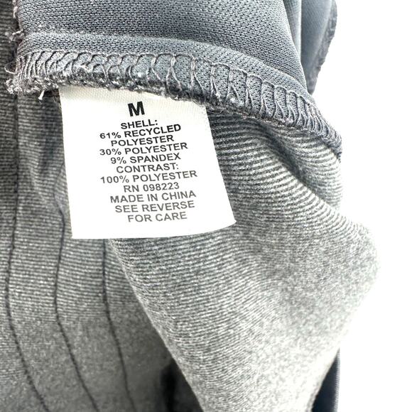 Freely Size M Long Sweatpants Gray Recycled Polyester Sports Training‎ Gym Gear - Picture 5 of 5